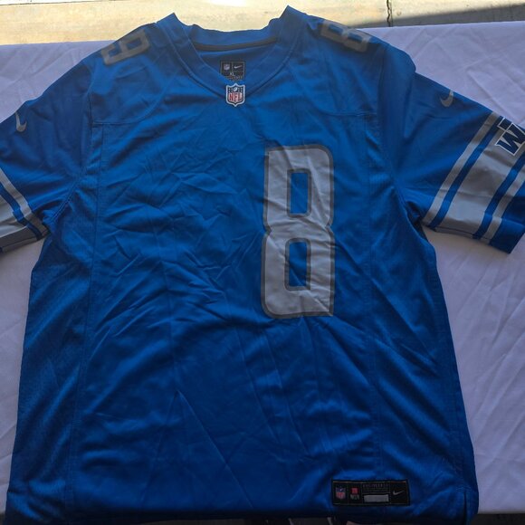 Nike Engineered Detroit Lions #89 Campbell error Jersey- XL - Picture 1 of 2